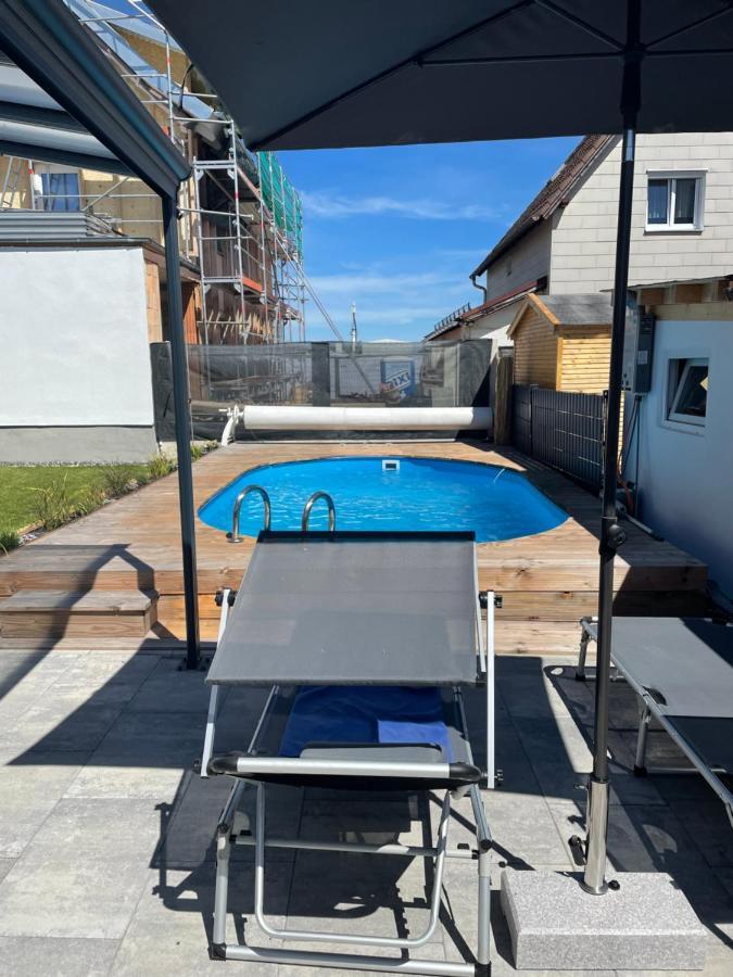 #2 Grosses Zimmer Mit Pool Und Garten Memmingen Eksteriør billede
